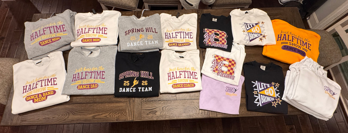 Spring Hill Dazzler Spirit Wear