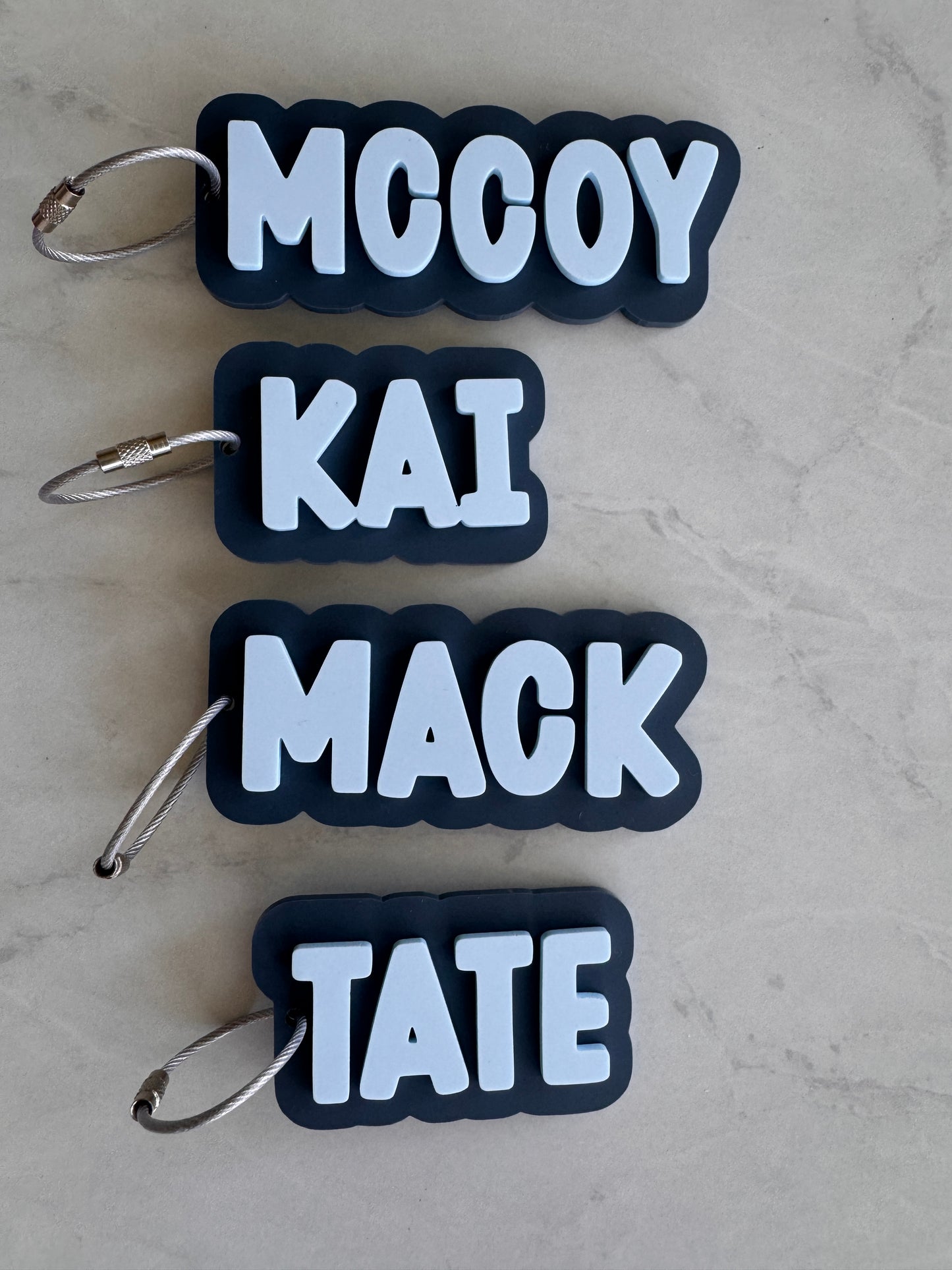 Personalized Acrylic Keychains